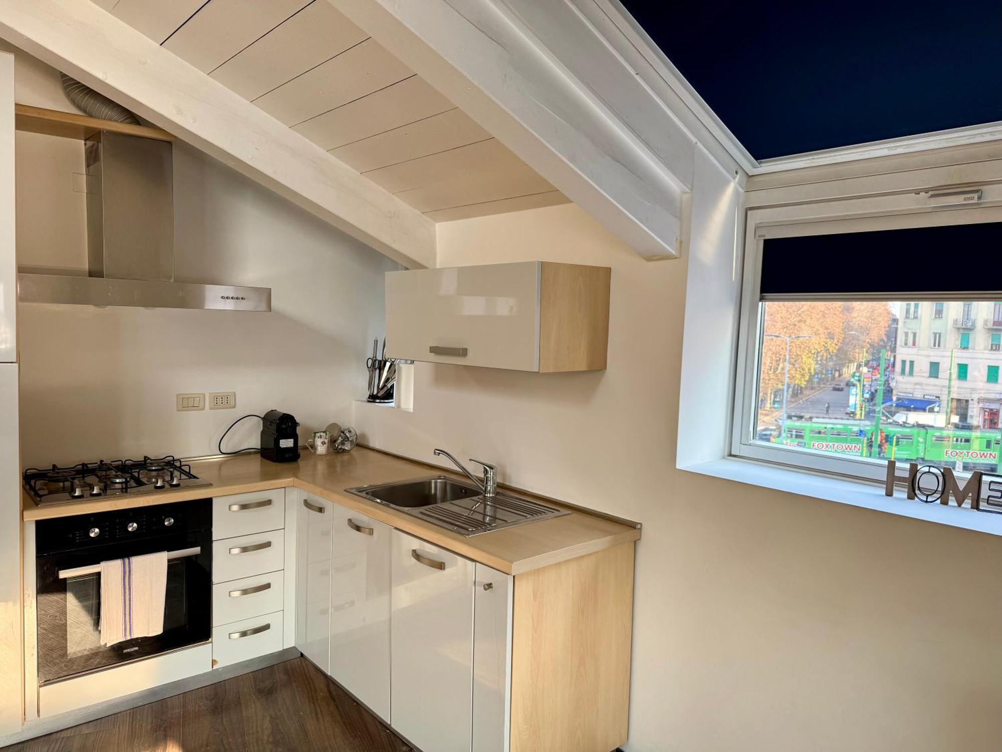Rooftop Scalo Farini-3 Min From The Lancetti Metro Milan Bagian luar foto
